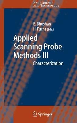 Applied Scanning Probe Methods III: Characterization - cover