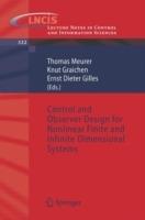 Control and Observer Design for Nonlinear Finite and Infinite Dimensional Systems - cover