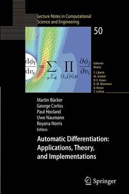 Automatic Differentiation: Applications, Theory, and Implementations - cover