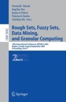 Rough Sets, Fuzzy Sets, Data Mining, and Granular Computing: 10th International Conference, RSFDGrC 2005, Regina, Canada, August 31 - September 2, 2005, Proceedings, Part II - cover