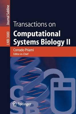Transactions on Computational Systems Biology II - cover