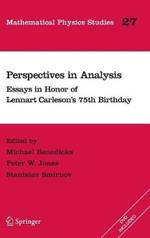 Perspectives in Analysis: Essays in Honor of Lennart Carleson's 75th Birthday