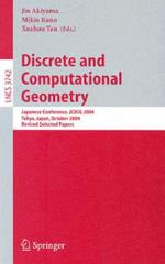 Discrete and Computational Geometry: Japanese Conference, JCDCG 2004, Tokyo, Japan, October 8-11, 2004