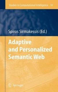Adaptive and Personalized Semantic Web - cover