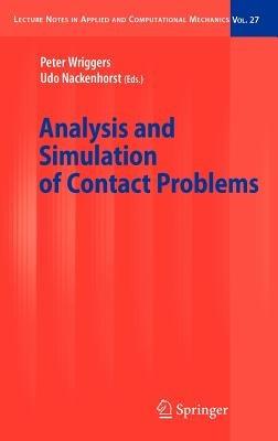 Analysis and Simulation of Contact Problems - cover