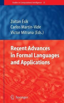 Recent Advances in Formal Languages and Applications - cover
