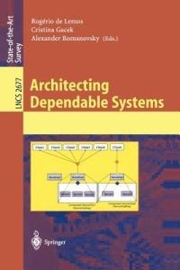Architecting Dependable Systems - cover
