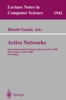 Active Networks: Second International Working Conference, IWAN 2000 Tokyo, Japan, October 16-18, 2000 Proceedings - cover