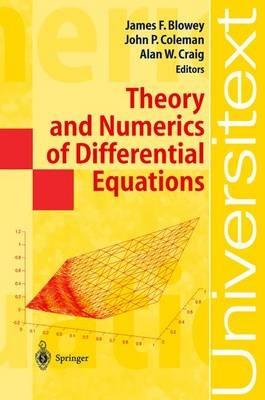 Theory and Numerics of Differential Equations: Durham 2000 - cover