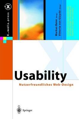 Usability: Nutzerfreundliches Web-Design - cover