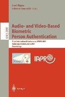 Audio- and Video-Based Biometric Person Authentication: Third International Conference, AVBPA 2001 Halmstad, Sweden, June 6-8, 2001. Proceedings - cover