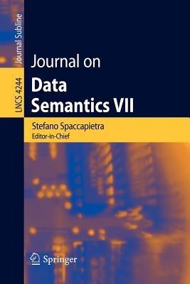 Journal on Data Semantics VII - cover