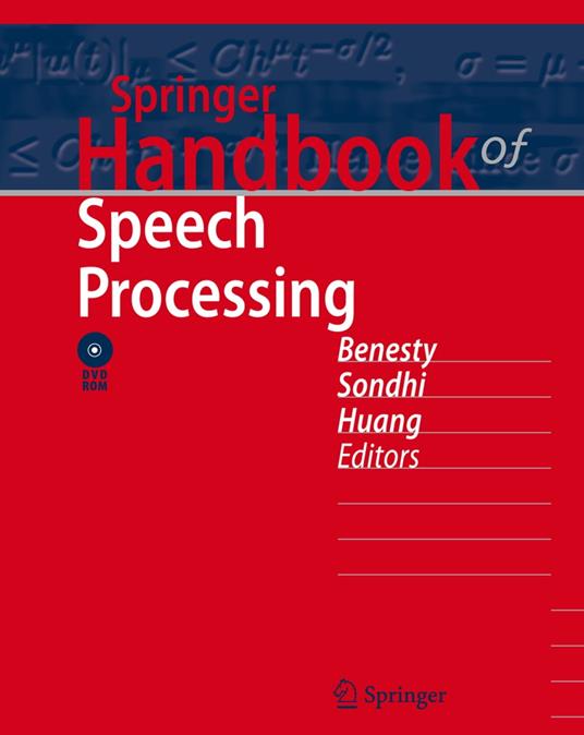 Springer Handbook of Speech Processing