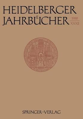Heidelberger Jahrbücher - Kenneth A Loparo - cover