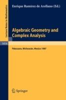 Algebraic Geometry and Complex Analysis: Proceedings of the Workshop held in Patzcuaro, Michoacan, Mexico, Aug. 10-14, 1987 - cover