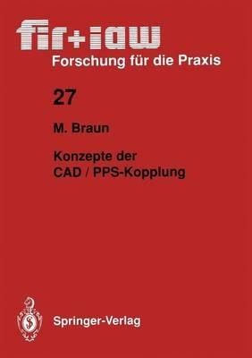 Konzepte der CAD / PPS-Kopplung - Markus Braun - cover
