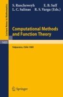 Computational Methods and Function Theory: Proceedings of a Conference held in Valparaiso, Chile, March 13-18, 1989 - cover