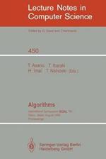Algorithms: International Symposium SIGAL '90, Tokyo, Japan, August 16-18, 1990. Proceedings