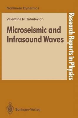Microseismic and Infrasound Waves - Valentina N. Tabulevich - cover