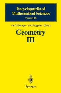 Geometry III: Theory of Surfaces - cover