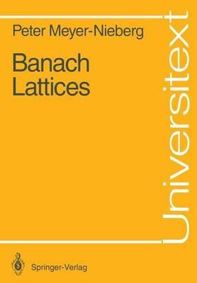 Banach Lattices - Peter Meyer-Nieberg - cover