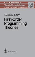 First-Order Programming Theories