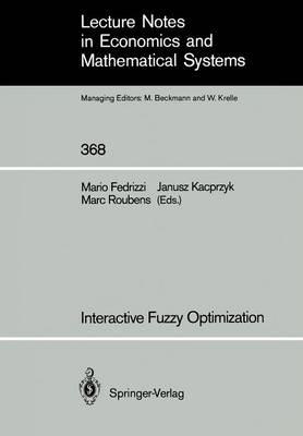 Interactive Fuzzy Optimization - cover