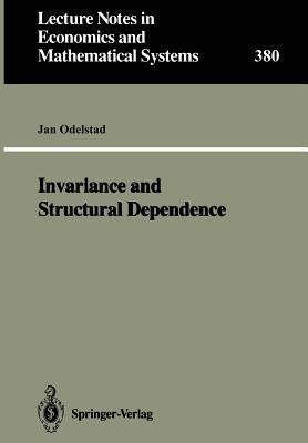 Invariance and Structural Dependence - Jan Odelstad - cover