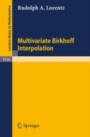 Multivariate Birkhoff Interpolation - Rudolph A. Lorentz - cover