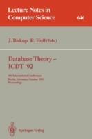 Database Theory - ICDT '92: 4th International Conference, Berlin, Germany, October 14-16, 1992. Proceedings