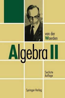 Algebra II - B.L.van der Waerden - cover