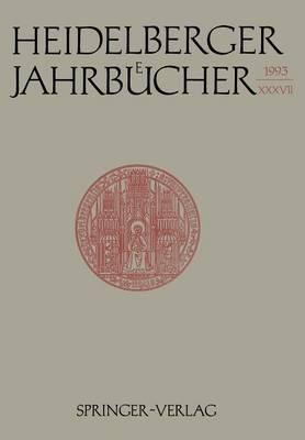 Heidelberger Jahrbücher - Kenneth A Loparo - cover