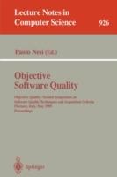 Objective Software Quality: Objective Quality: Second Symposium on Software Quality Techniques and Acquisition Criteria Florence, Italy, May 29- 31, 1995. Proceedings - cover