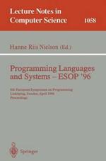 Programming Languages and Systems - ESOP '96: 6th European Symposium on Programming, Linköping, Sweden, April, 22 - 24, 1996. Proceedings