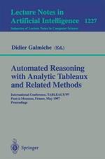 Automated Reasoning with Analytic Tableaux and Related Methods: International Conference, TABLEAUX'97, Pont-a-Mousson, France, May 13-16, 1997 Proceedings