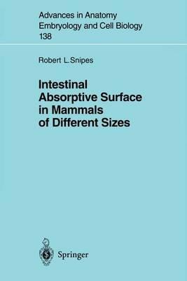 Intestinal Absorptive Surface in Mammals of Different Sizes - Robert L. Snipes - cover