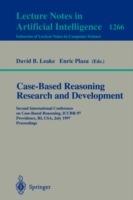 Case-Based Reasoning Research and Development: Second International Conference on Case-Based Reasoning, ICCBR-97 Providence, RI, USA, July 25-27, 1997 Proceedings - cover