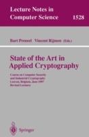 State of the Art in Applied Cryptography: Course on Computer Security and Industrial Cryptography, Leuven, Belgium, June 3-6, 1997 Revised Lectures - cover