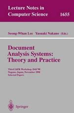 Document Analysis Systems: Theory and Practice: Third IAPR Workshop, DAS'98, Nagano, Japan, November 4-6, 1998, Selected Papers
