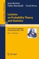 Lectures on Probability Theory and Statistics: Ecole d'Ete de Probabilites de Saint-Flour XXVII - 1997 - J. Bertoin,F. Martinelli,Y. Peres - cover