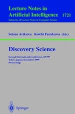 Discovery Science: Second International Conference, DS'99, Tokyo, Japan, December 6-8, 1999 Proceedings
