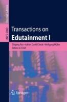Transactions on Edutainment I - cover