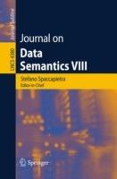 Journal on Data Semantics VIII - cover