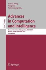 Advances in Computation and Intelligence: Second International Symposium, ISICA 2007, Wuhan, China, September 21-23, 2007, Proceedings