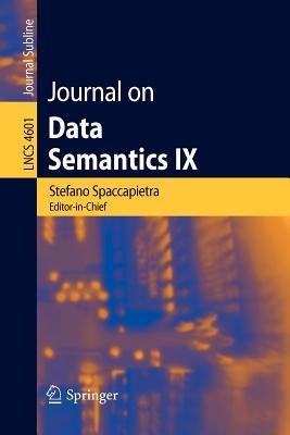 Journal on Data Semantics IX - cover