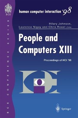 People and Computers XIII: Proceedings of HCI ’98 - cover