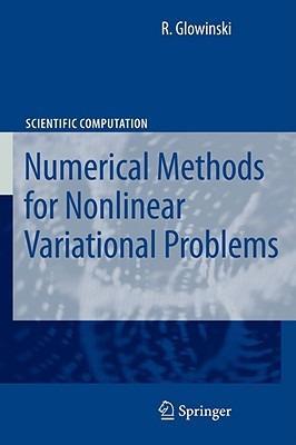 Lectures on Numerical Methods for Non-Linear Variational Problems - R. Glowinski - cover