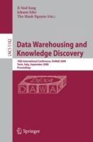 Data Warehousing and Knowledge Discovery: 10th International Conference, DaWak 2008 Turin, Italy, September 1-5, 2008, Proceedings - cover