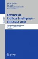 Advances in Artificial Intelligence - IBERAMIA 2008: 11th Ibero-American Conference on AI, Lisbon, Portugal, October 14-17, 2008. Proceedings - cover