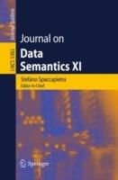Journal on Data Semantics XI - cover